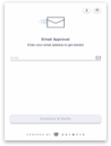 This picture shows enter personal email