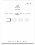 This picture shows enter pincode
